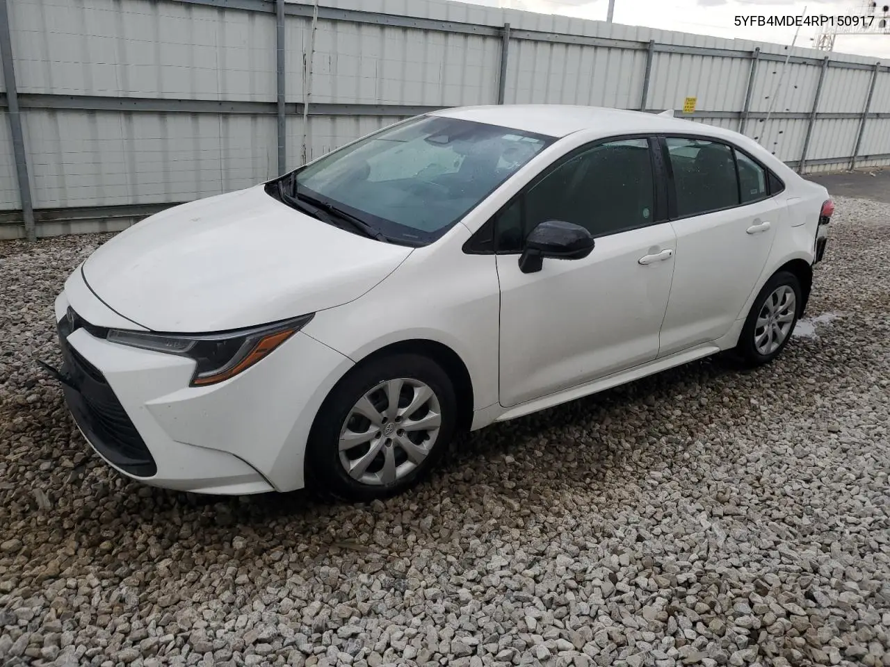 5YFB4MDE4RP150917 2024 Toyota Corolla Le