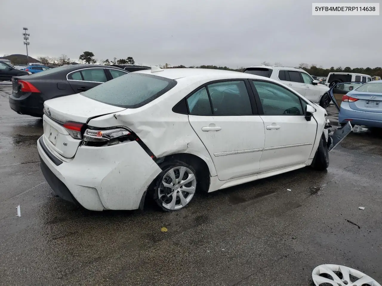 5YFB4MDE7RP114638 2024 Toyota Corolla Le