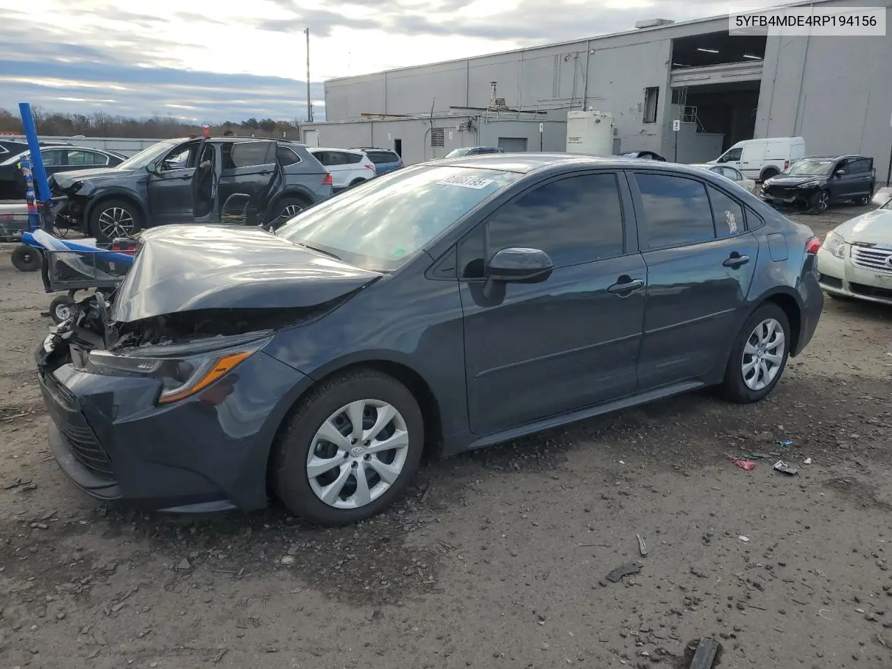 5YFB4MDE4RP194156 2024 Toyota Corolla Le