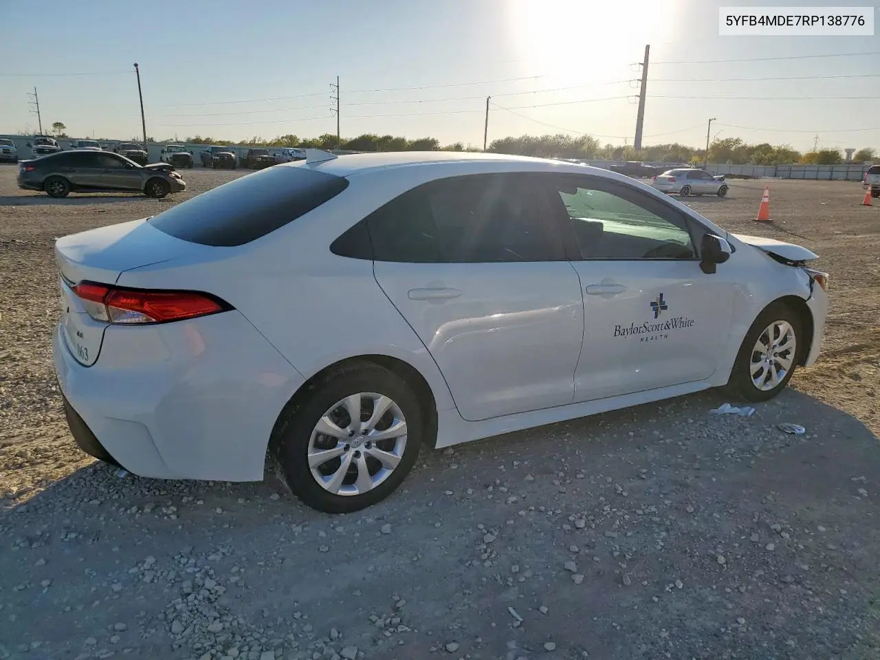 5YFB4MDE7RP138776 2024 Toyota Corolla Le