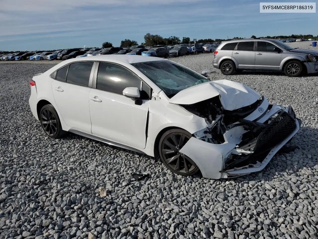 5YFS4MCE8RP186319 2024 Toyota Corolla Se