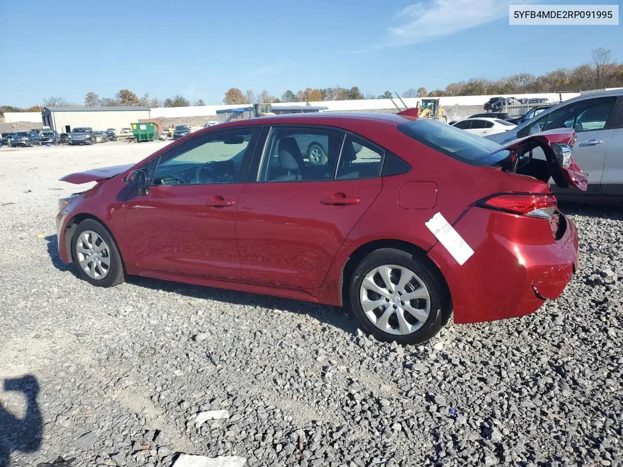 5YFB4MDE2RP091995 2024 Toyota Corolla Le