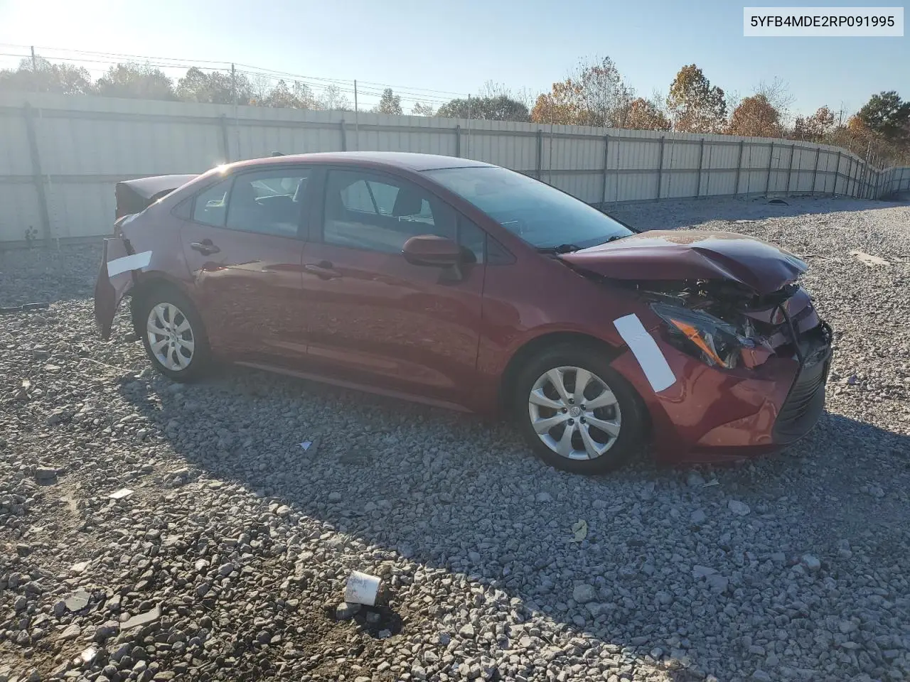 5YFB4MDE2RP091995 2024 Toyota Corolla Le