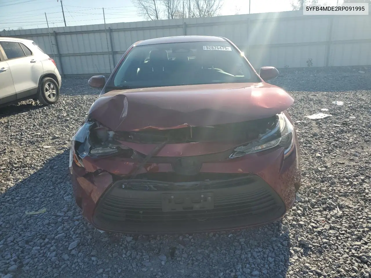 5YFB4MDE2RP091995 2024 Toyota Corolla Le