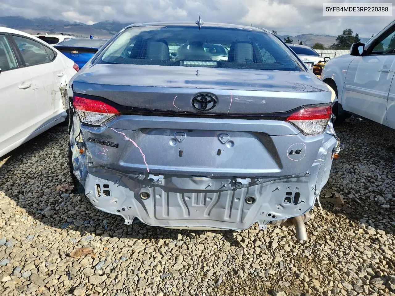 5YFB4MDE3RP220388 2024 Toyota Corolla Le