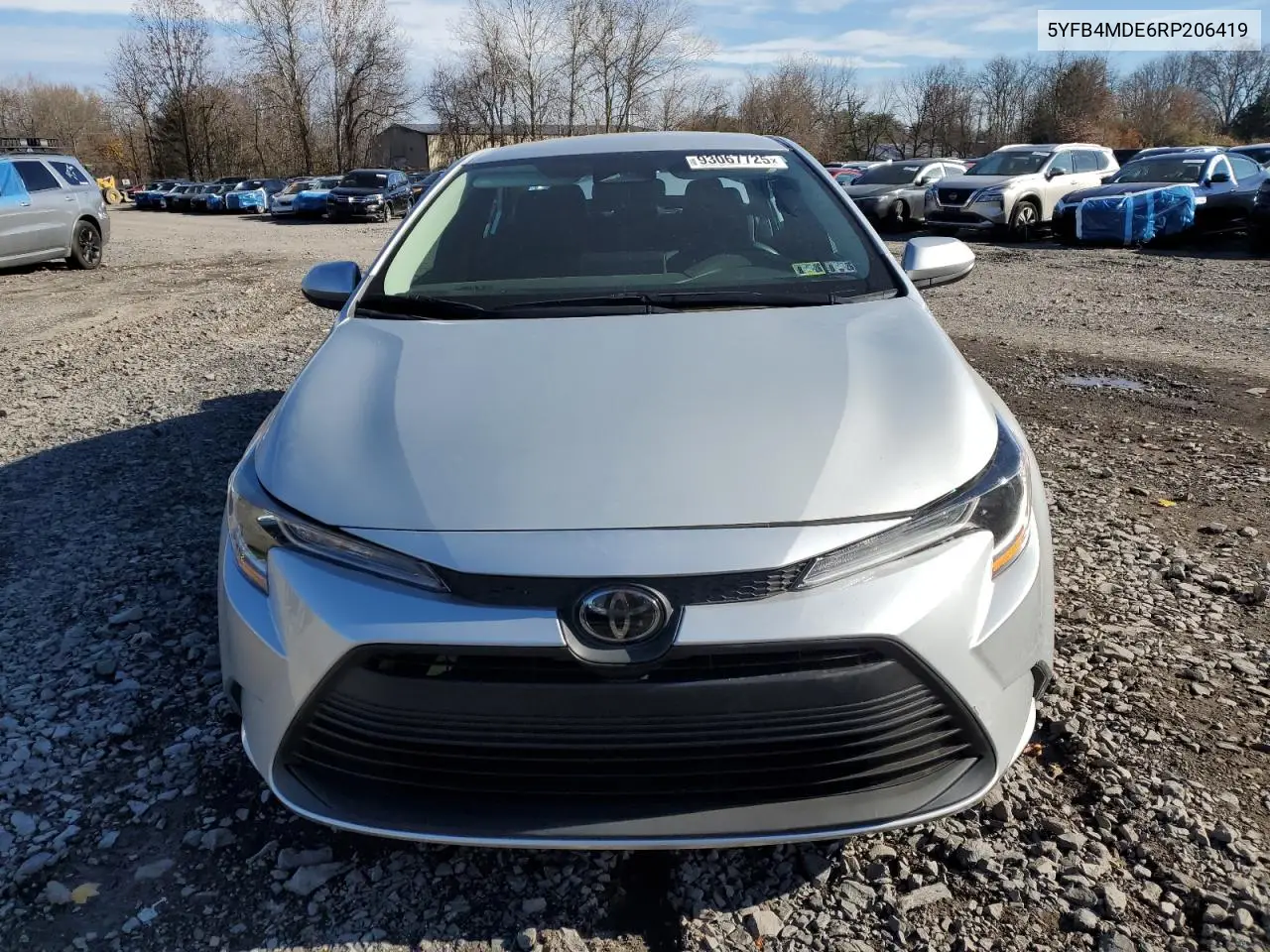 5YFB4MDE6RP206419 2024 Toyota Corolla Le