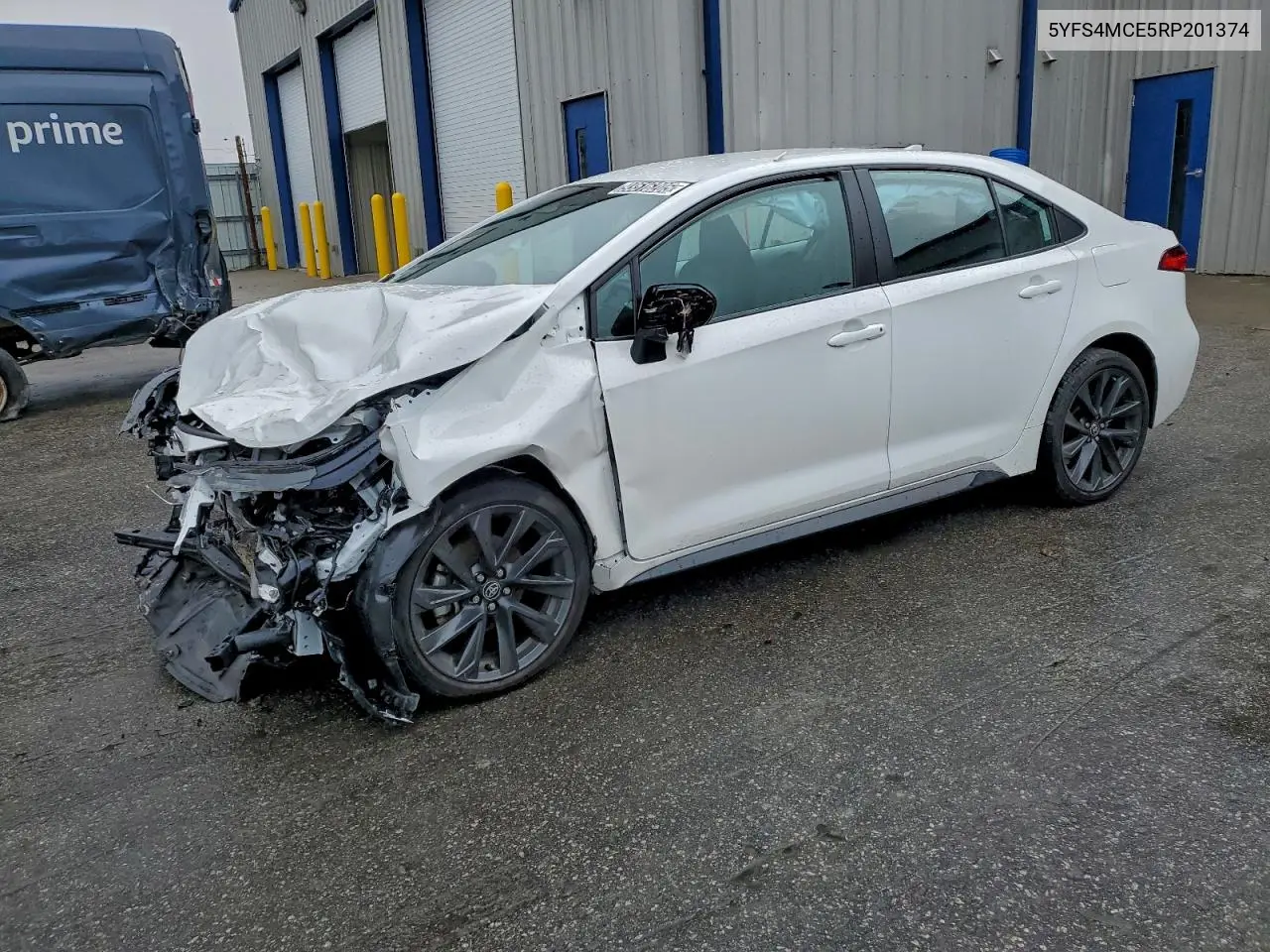 5YFS4MCE5RP201374 2024 Toyota Corolla Se