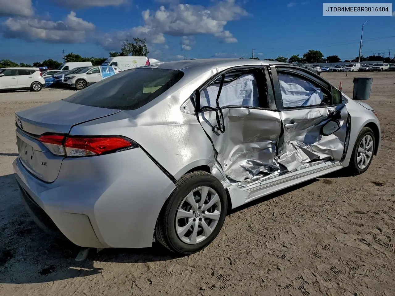 JTDB4MEE8R3016404 2024 Toyota Corolla Le