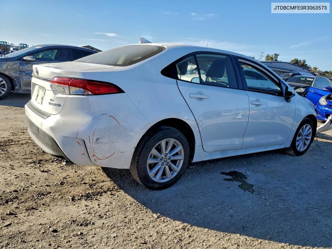 JTDBCMFE0R3063573 2024 Toyota Corolla Le