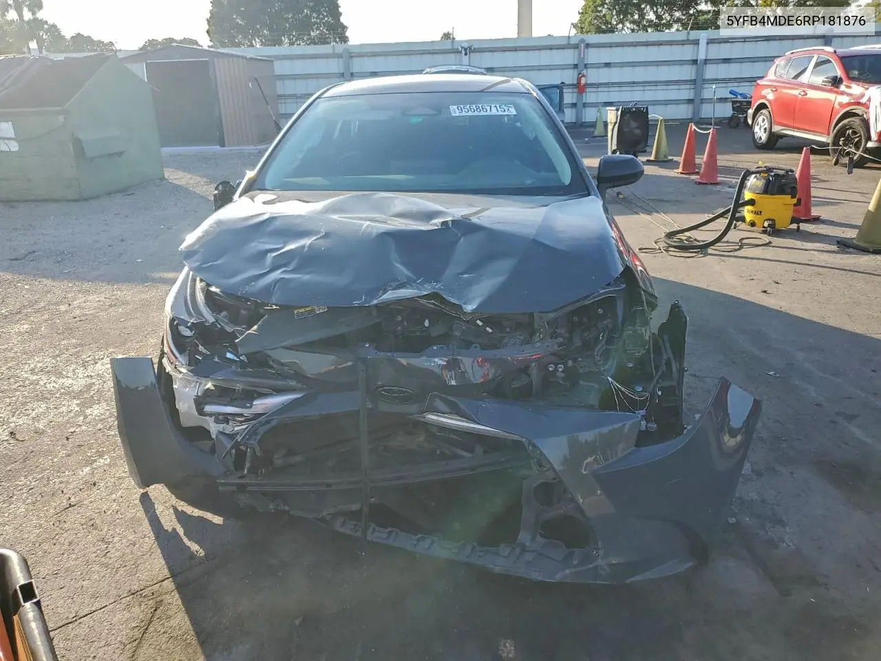5YFB4MDE6RP181876 2024 Toyota Corolla Le