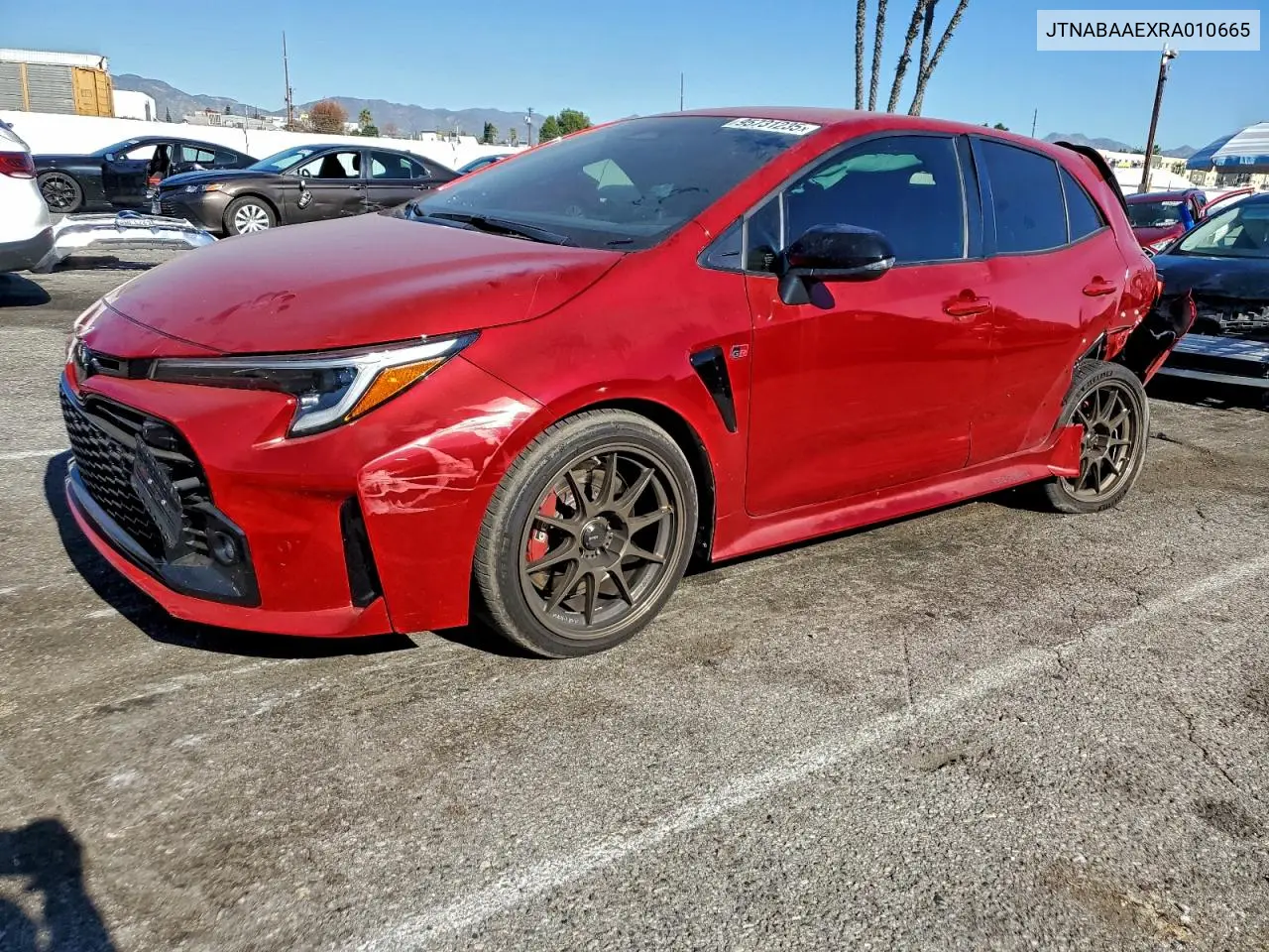 JTNABAAEXRA010665 2024 Toyota Gr Corolla Core