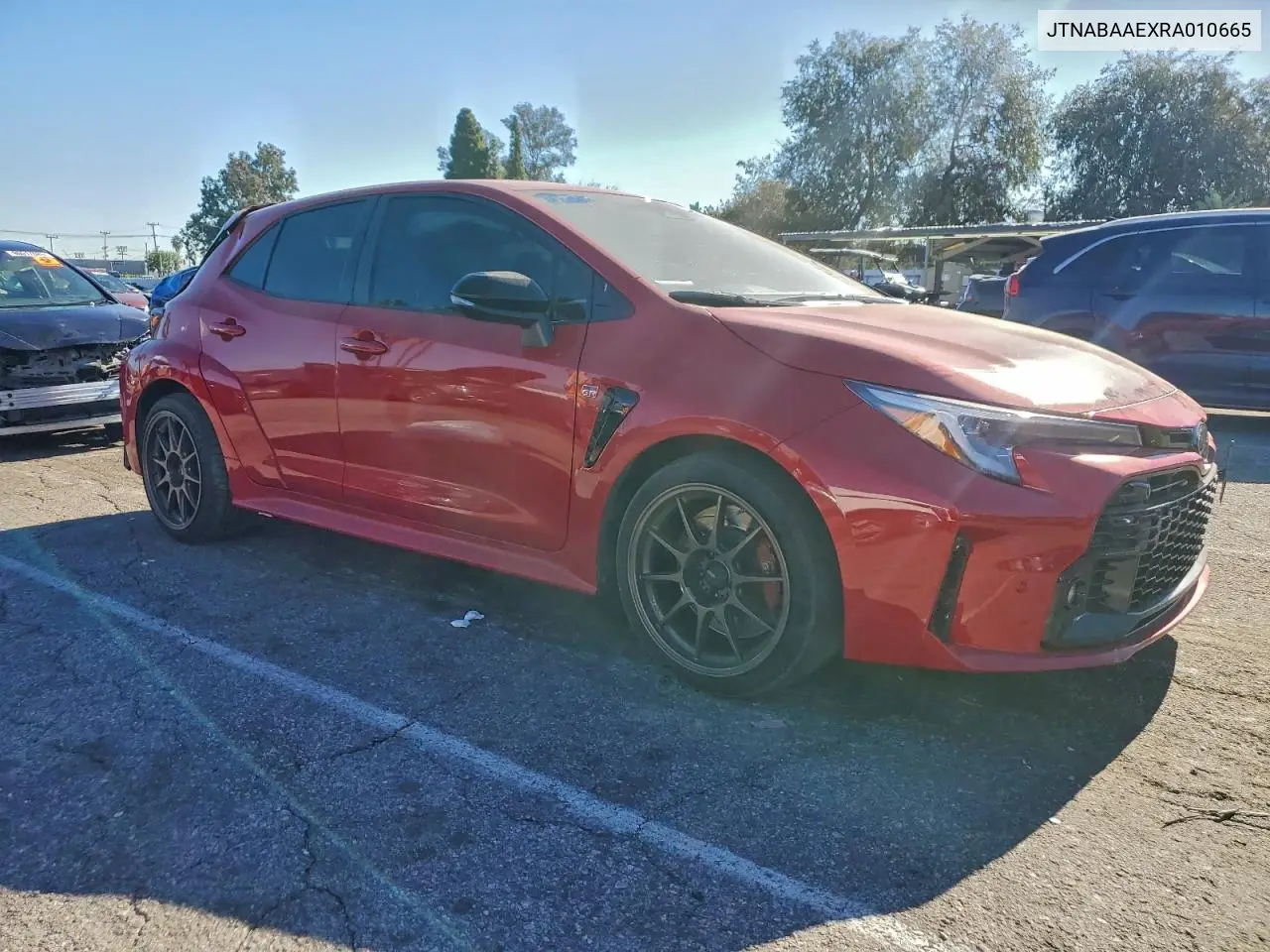 JTNABAAEXRA010665 2024 Toyota Gr Corolla Core