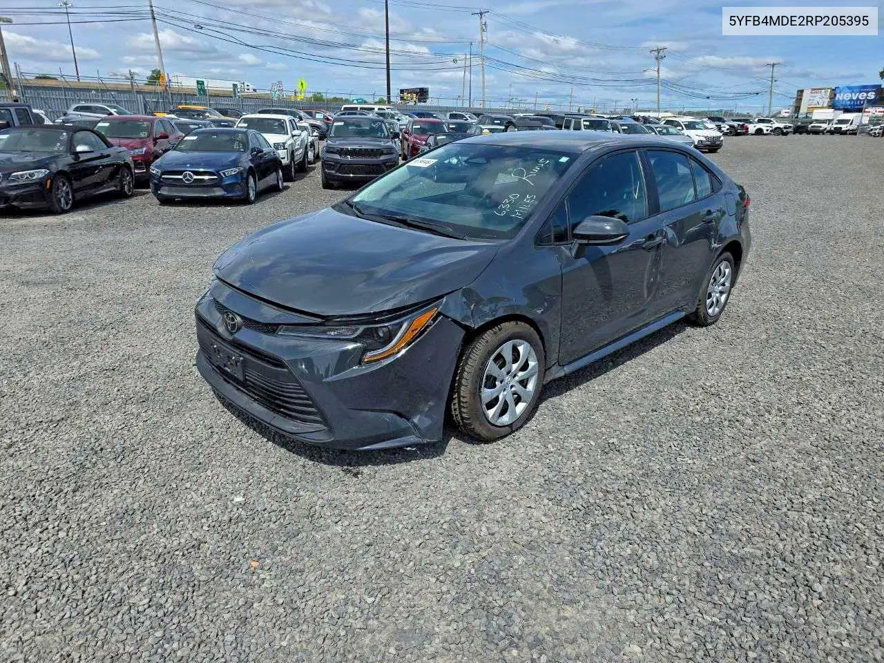 5YFB4MDE2RP205395 2024 Toyota Corolla Le