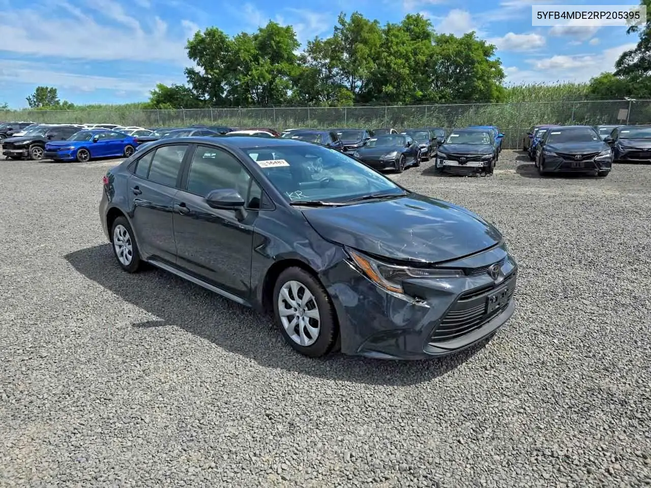 5YFB4MDE2RP205395 2024 Toyota Corolla Le