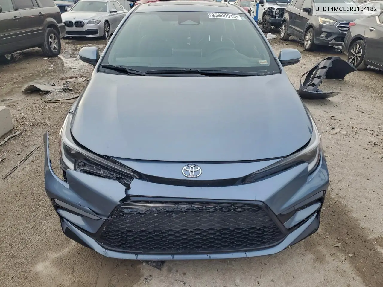 JTDT4MCE3RJ104182 2024 Toyota Corolla Xse