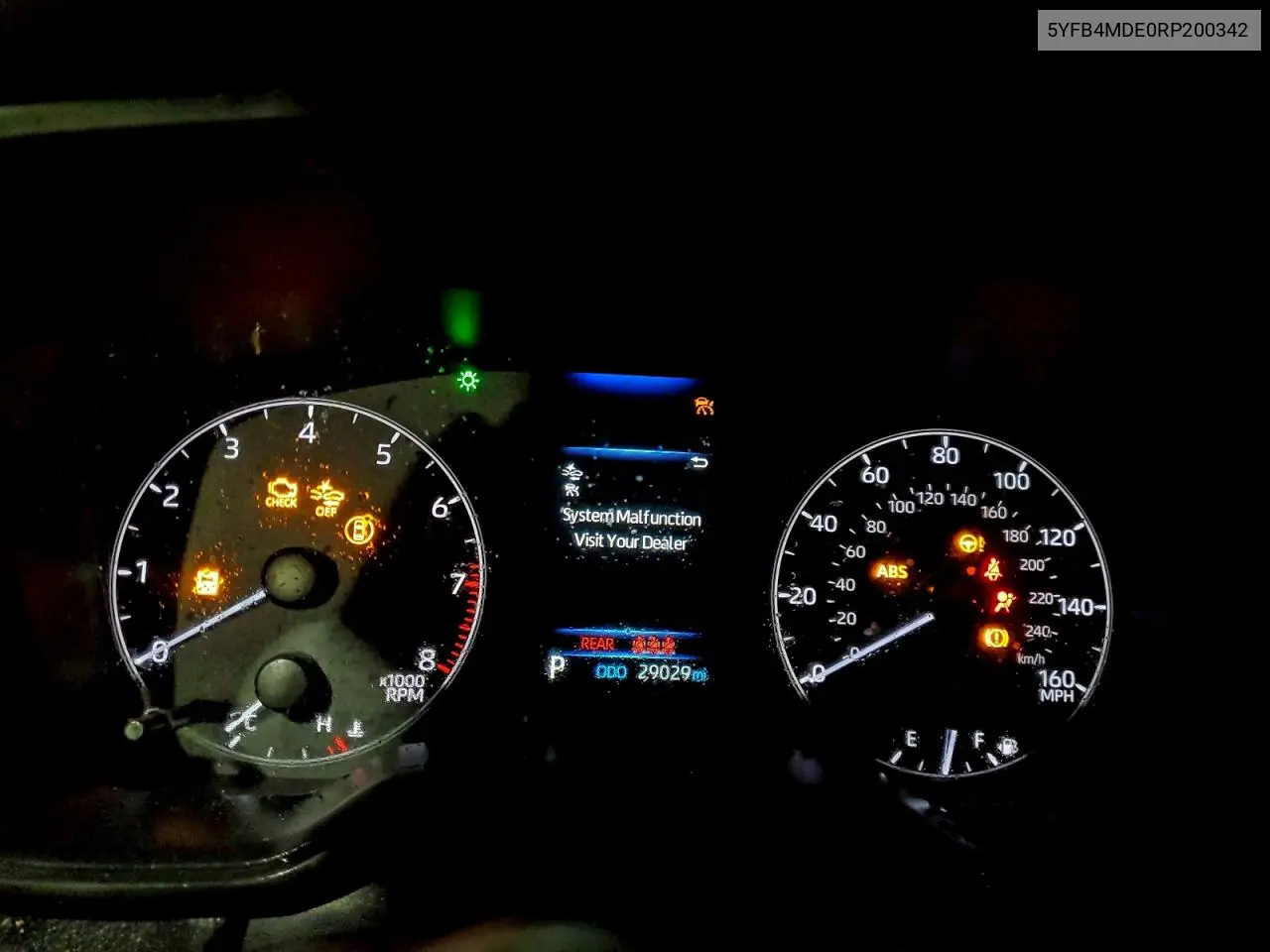 5YFB4MDE0RP200342 2024 Toyota Corolla Le