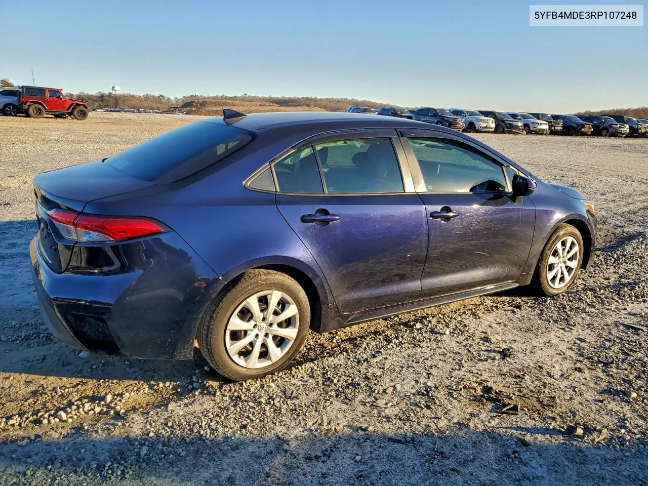 5YFB4MDE3RP107248 2024 Toyota Corolla Le