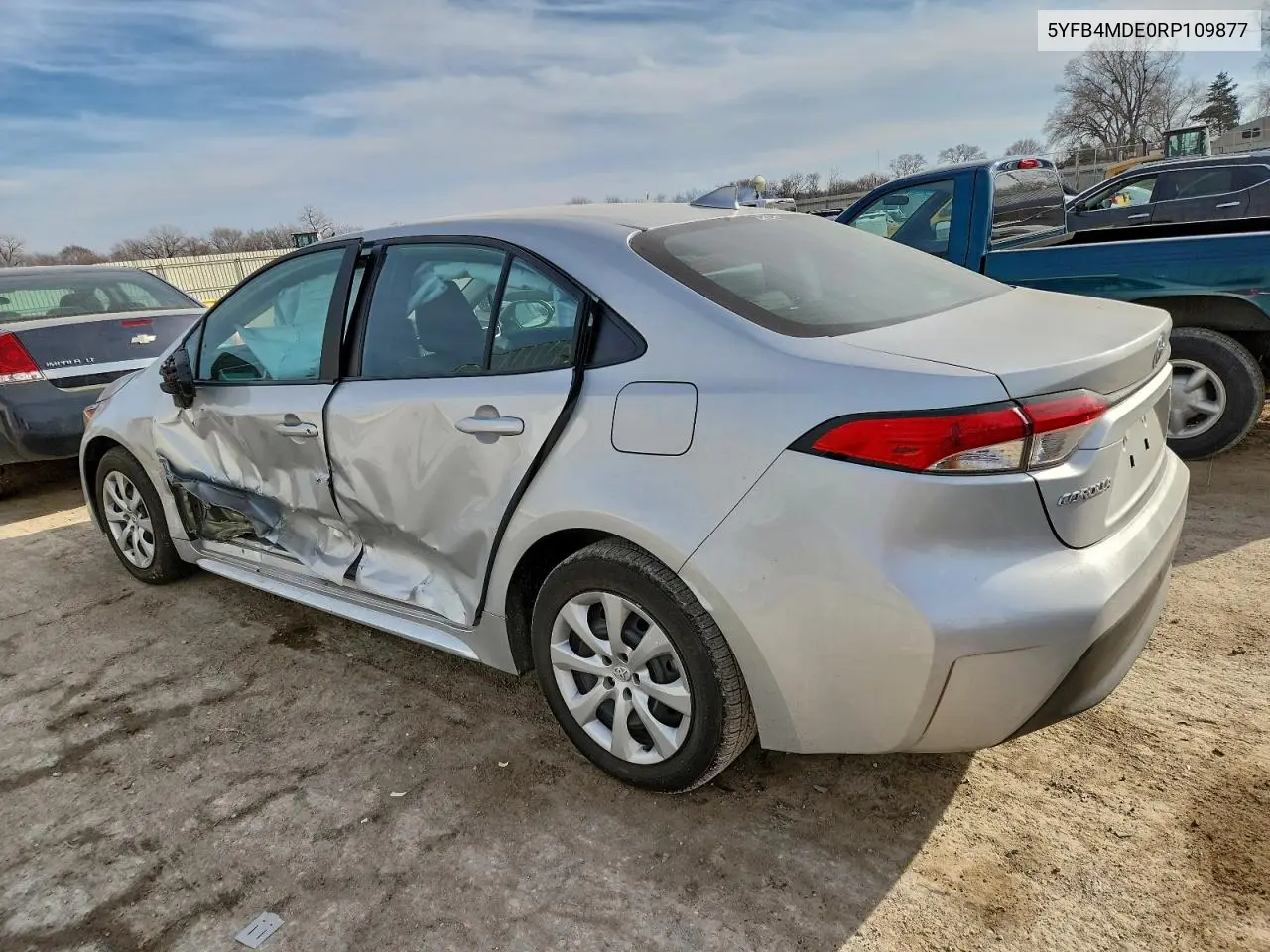 5YFB4MDE0RP109877 2024 Toyota Corolla Le