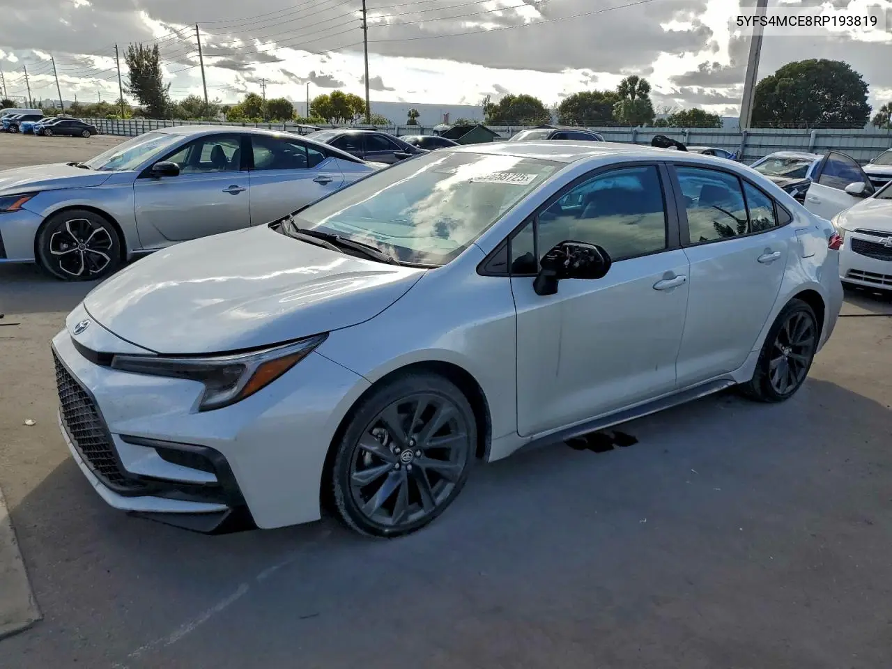 5YFS4MCE8RP193819 2024 Toyota Corolla Se