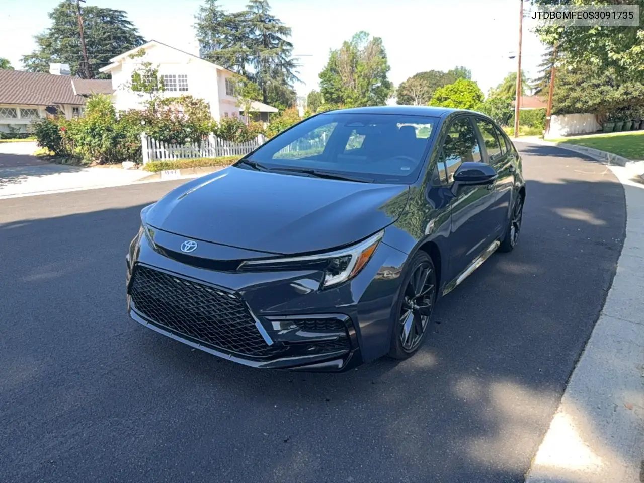 JTDBCMFE0S3091735 2025 Toyota Corolla Hybrid Se