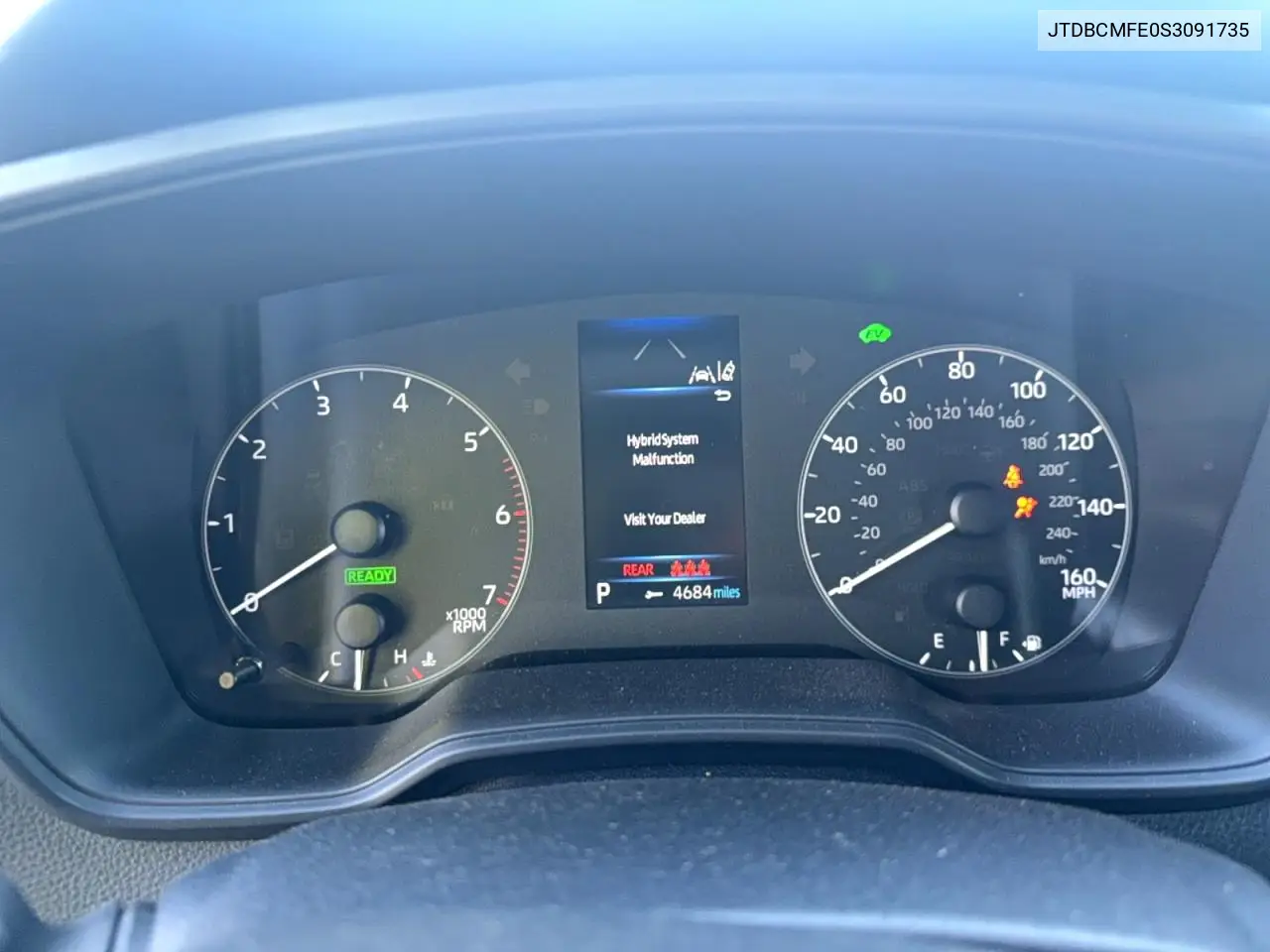 JTDBCMFE0S3091735 2025 Toyota Corolla Hybrid Se