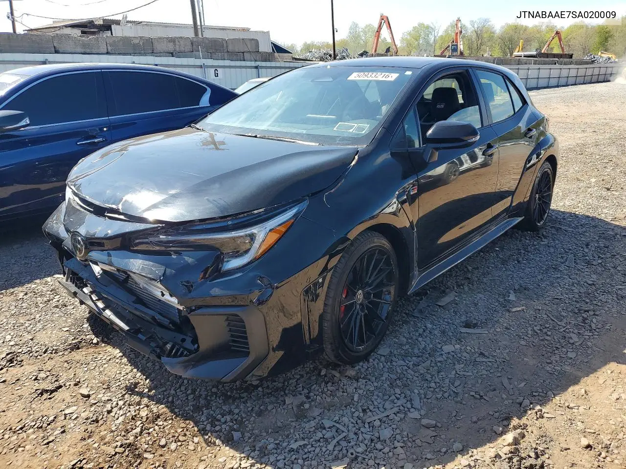 JTNABAAE7SA020009 2025 Toyota Gr Corolla Core