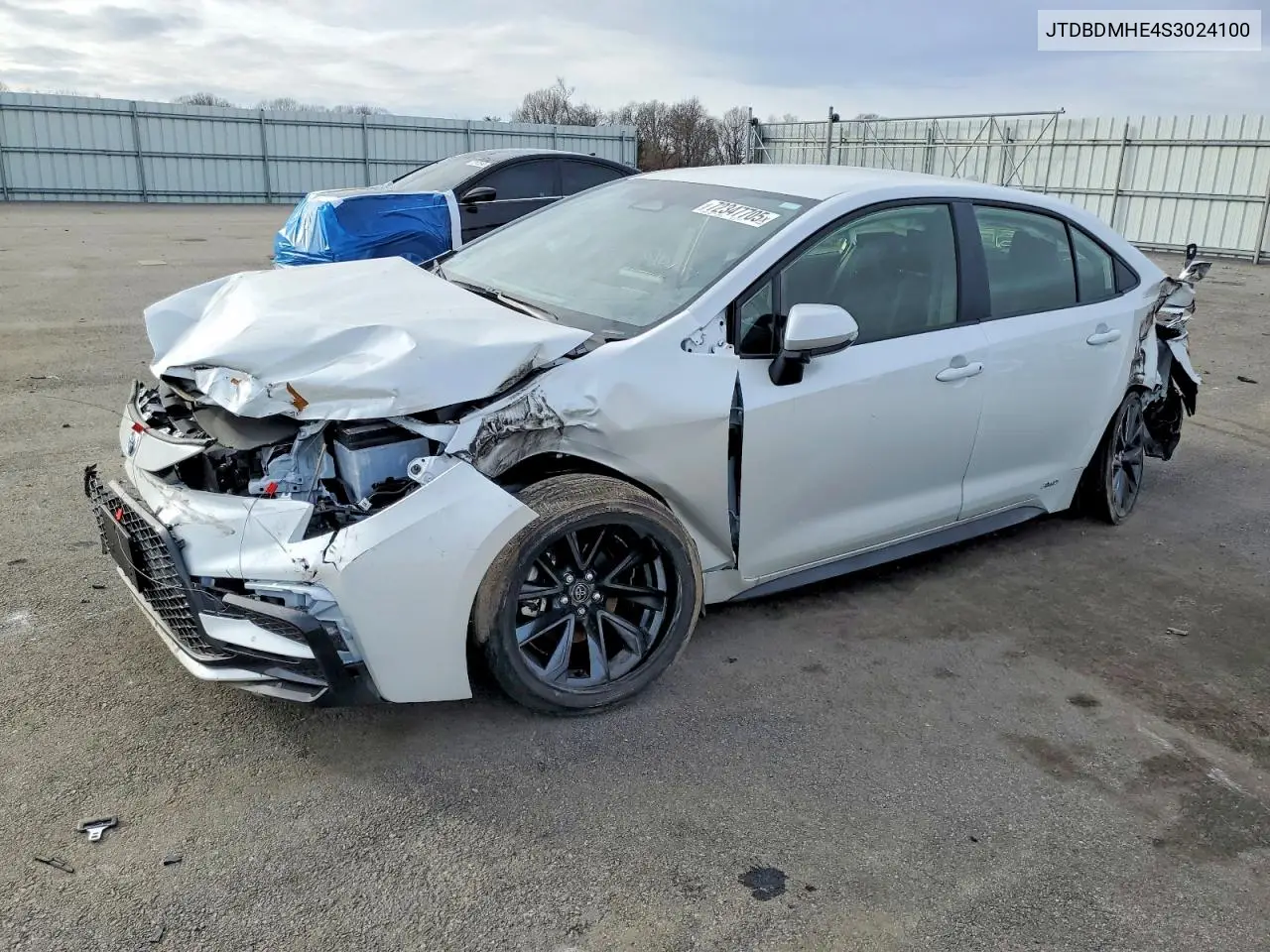 JTDBDMHE4S3024100 2025 Toyota Corolla Le