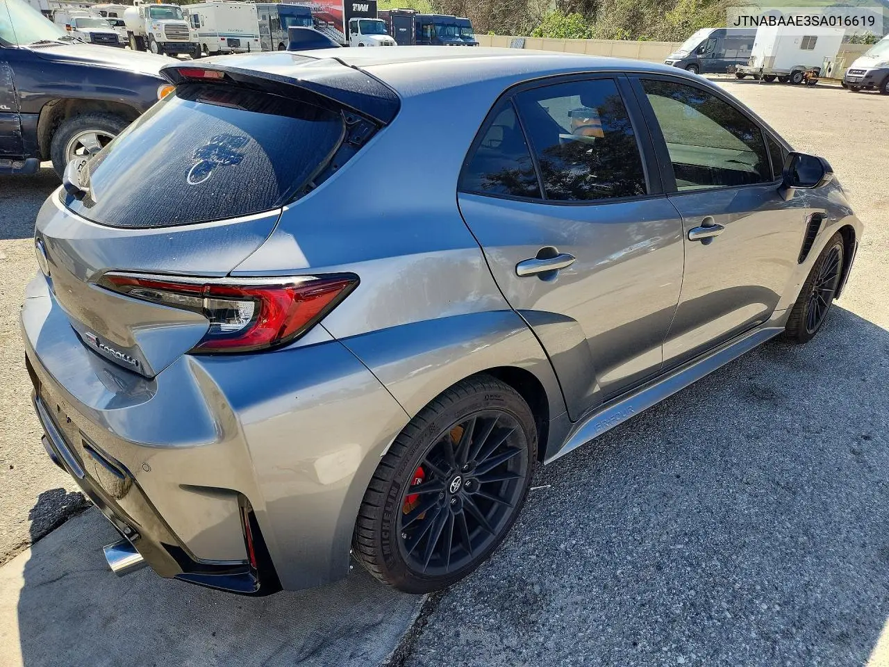 JTNABAAE3SA016619 2025 Toyota Gr Corolla Core