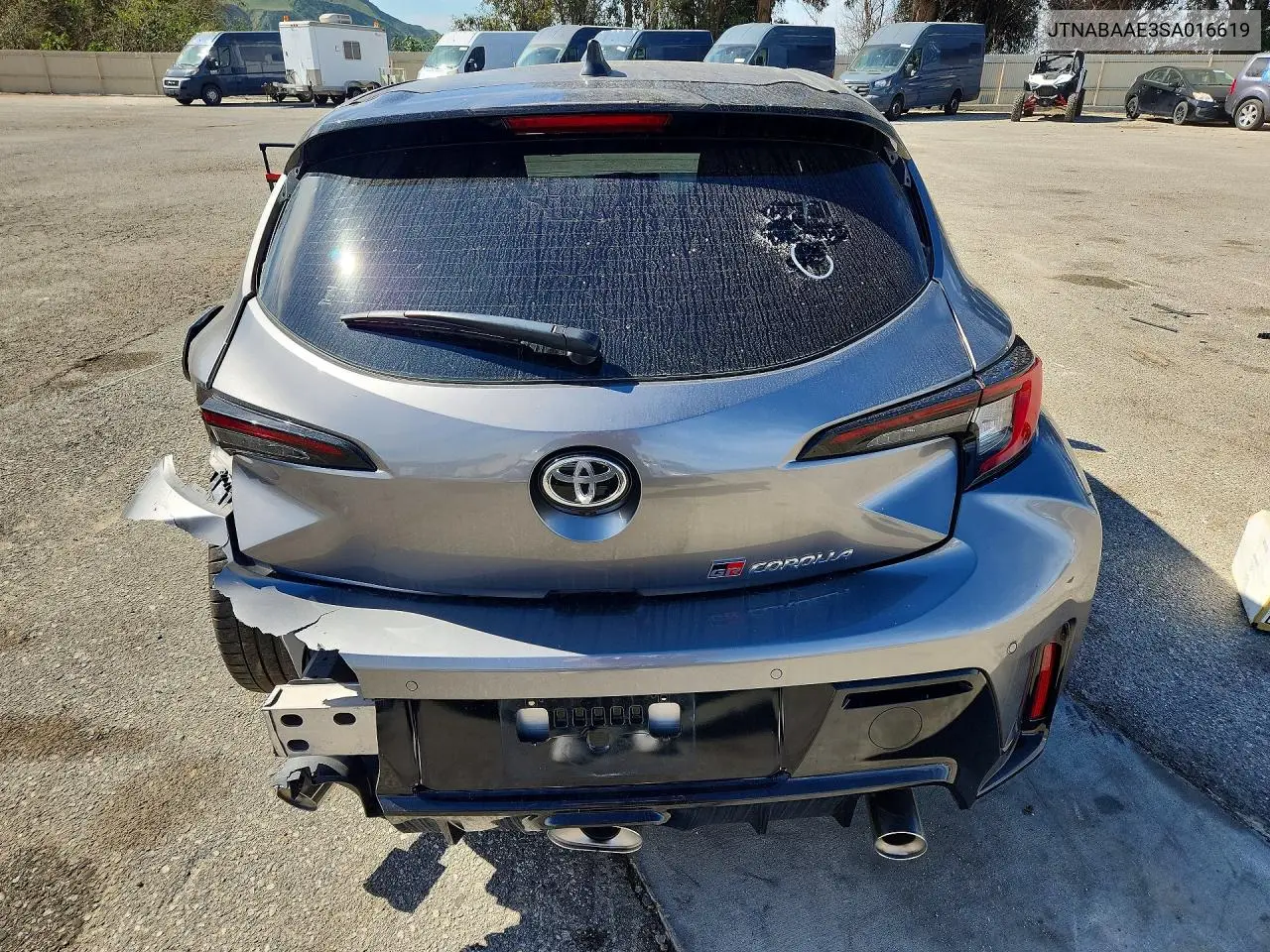 JTNABAAE3SA016619 2025 Toyota Gr Corolla Core