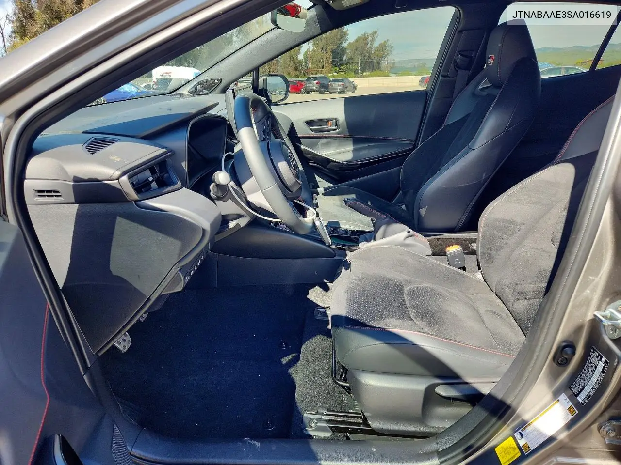 JTNABAAE3SA016619 2025 Toyota Gr Corolla Core