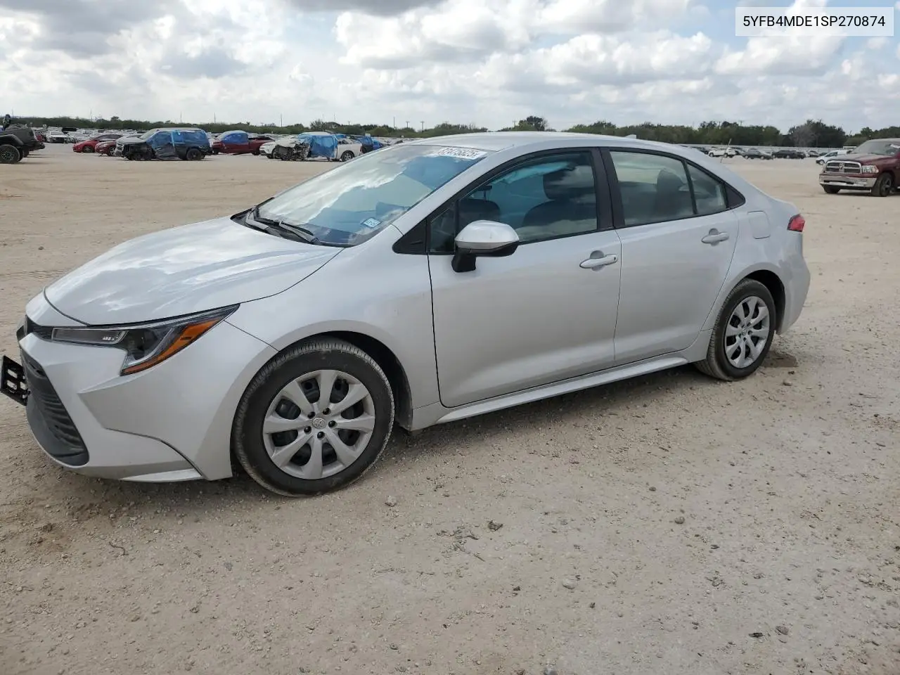 5YFB4MDE1SP270874 2025 Toyota Corolla Le