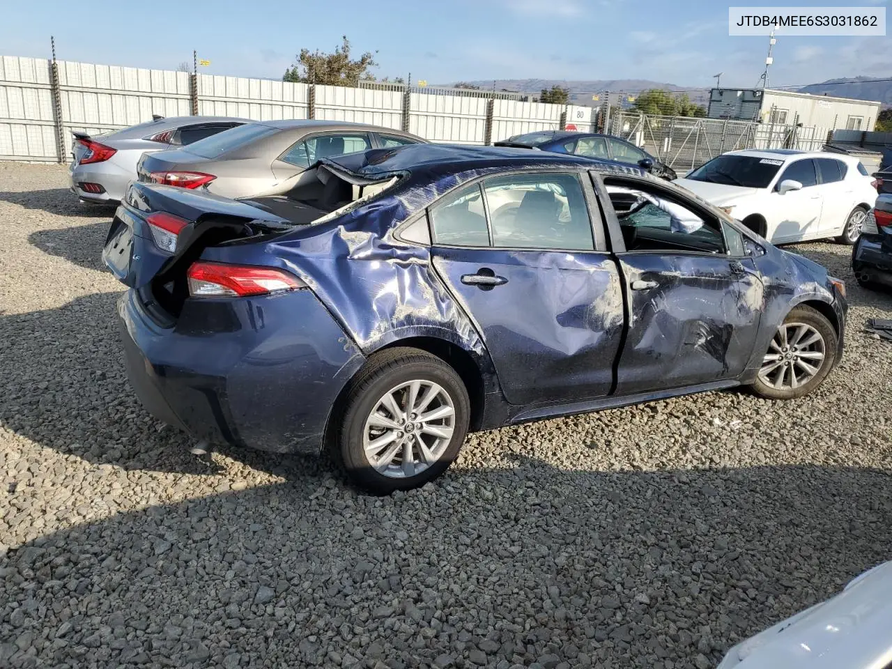 JTDB4MEE6S3031862 2025 Toyota Corolla Le