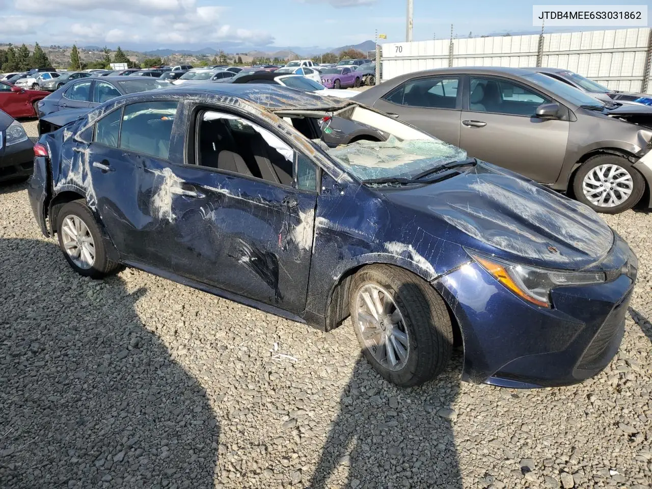 JTDB4MEE6S3031862 2025 Toyota Corolla Le