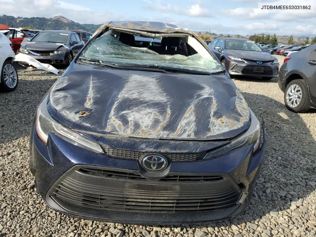 JTDB4MEE6S3031862 2025 Toyota Corolla Le