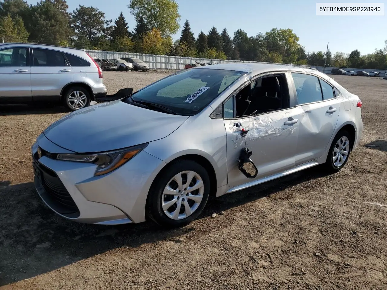 5YFB4MDE9SP228940 2025 Toyota Corolla Le