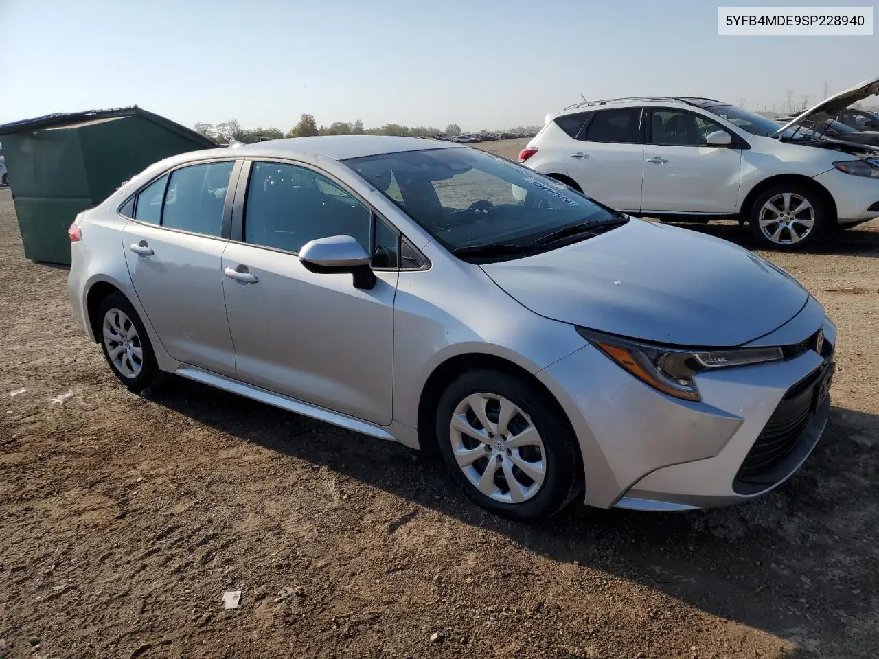 5YFB4MDE9SP228940 2025 Toyota Corolla Le
