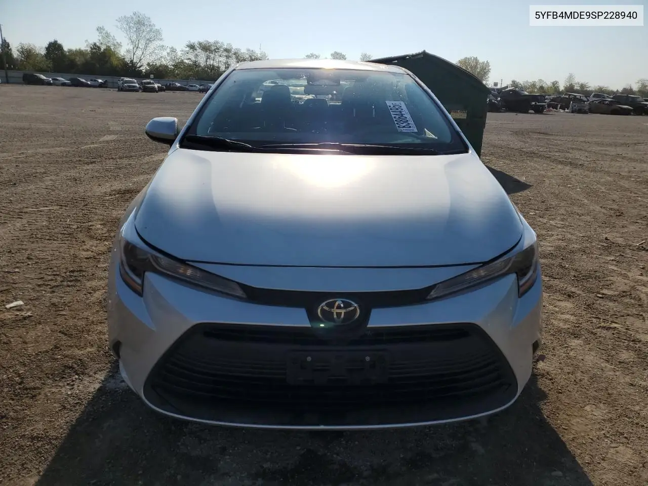 5YFB4MDE9SP228940 2025 Toyota Corolla Le