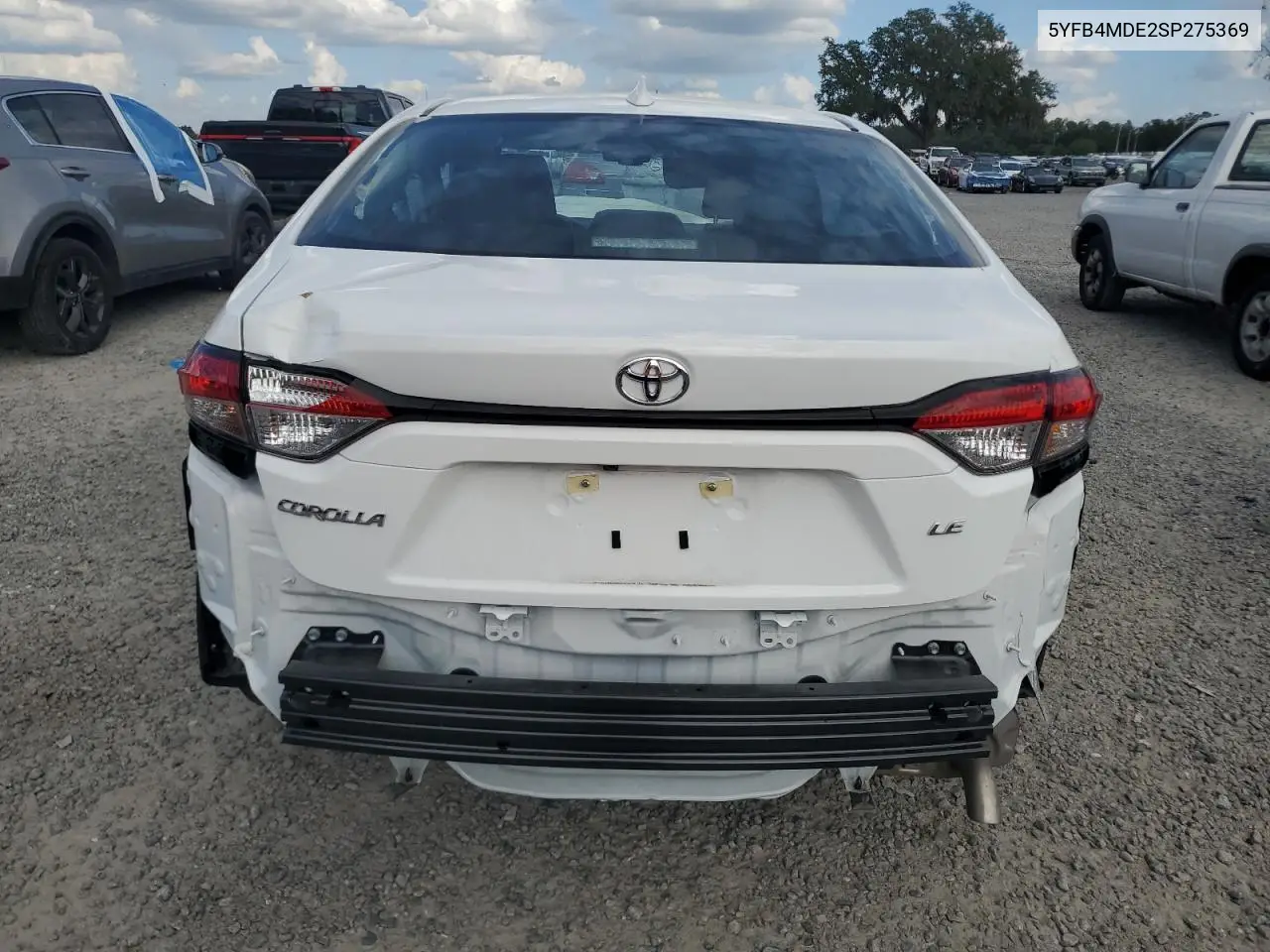 5YFB4MDE2SP275369 2025 Toyota Corolla Le