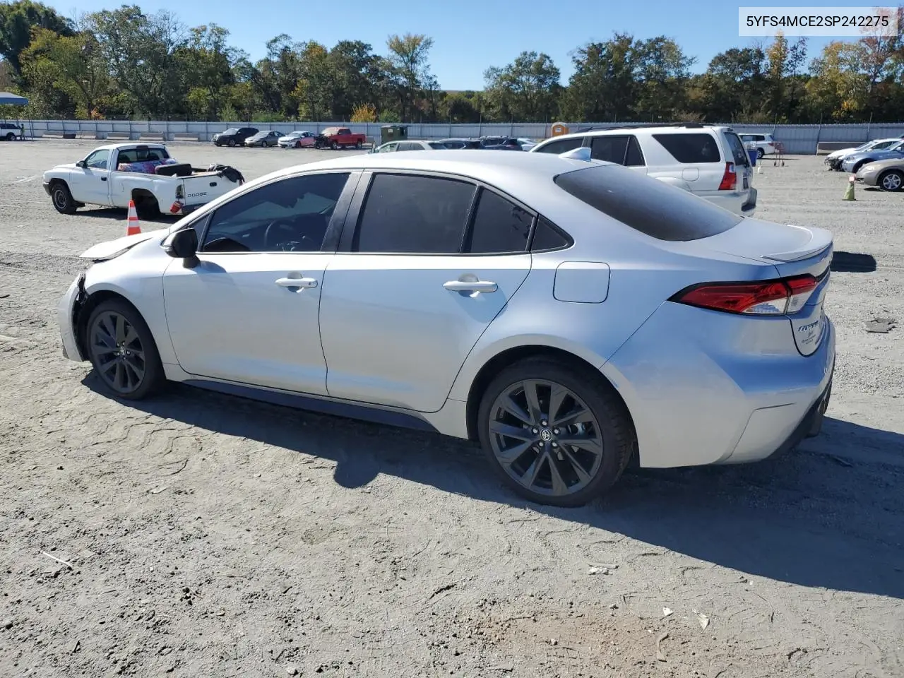 5YFS4MCE2SP242275 2025 Toyota Corolla Se