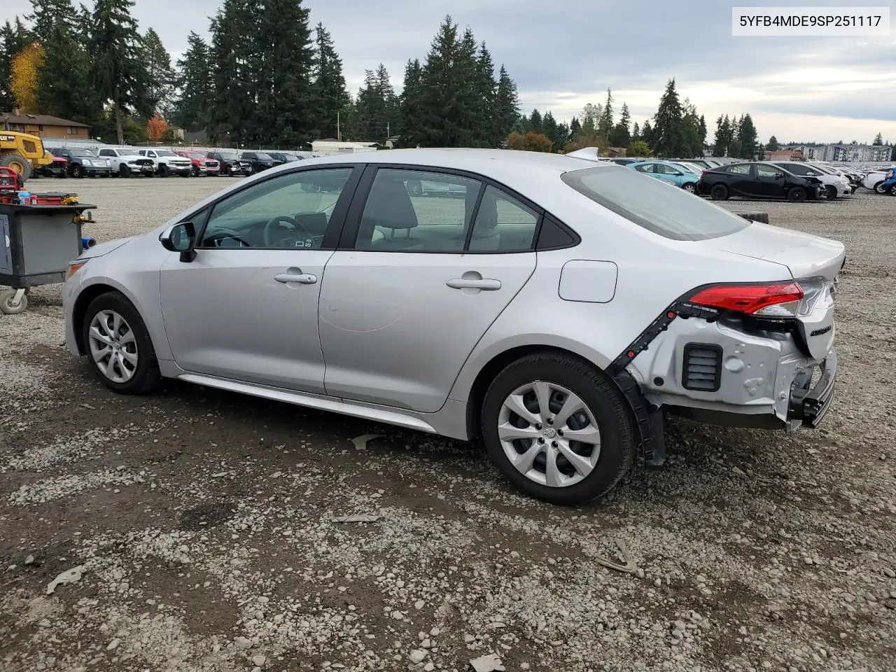 5YFB4MDE9SP251117 2025 Toyota Corolla Le