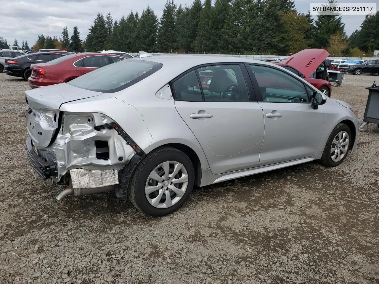 5YFB4MDE9SP251117 2025 Toyota Corolla Le