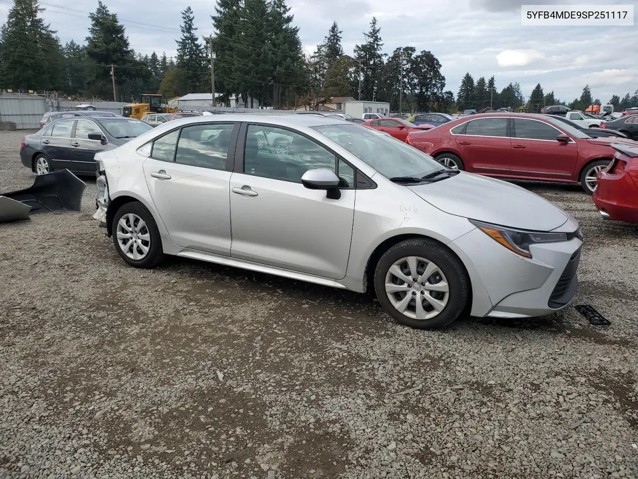 5YFB4MDE9SP251117 2025 Toyota Corolla Le