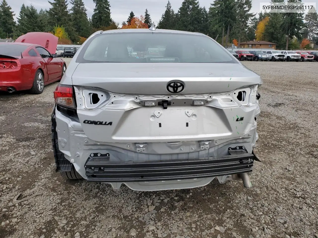 5YFB4MDE9SP251117 2025 Toyota Corolla Le