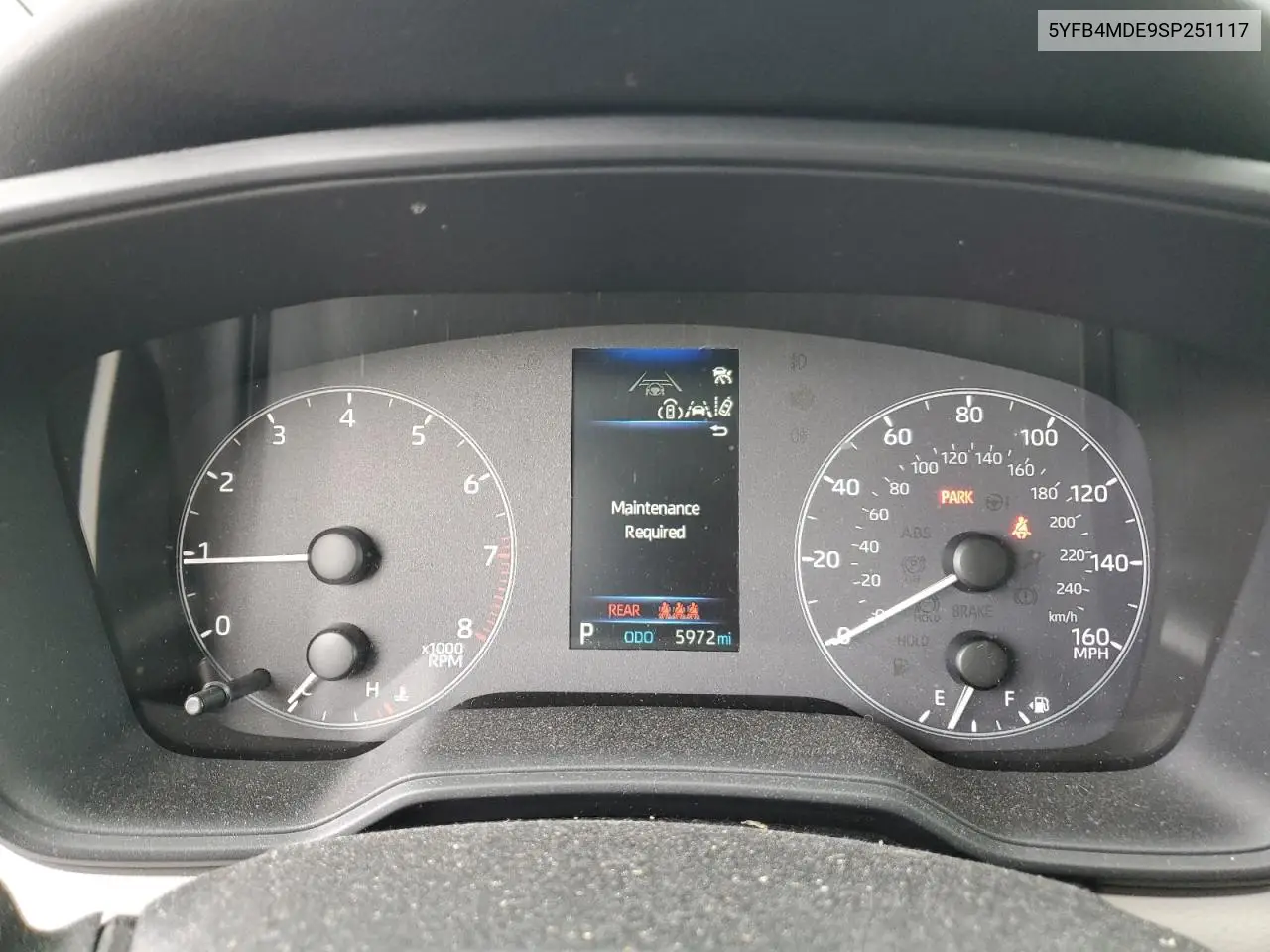 5YFB4MDE9SP251117 2025 Toyota Corolla Le