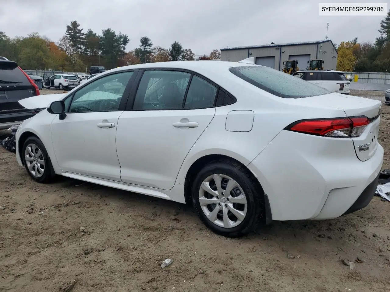 5YFB4MDE6SP299786 2025 Toyota Corolla Le