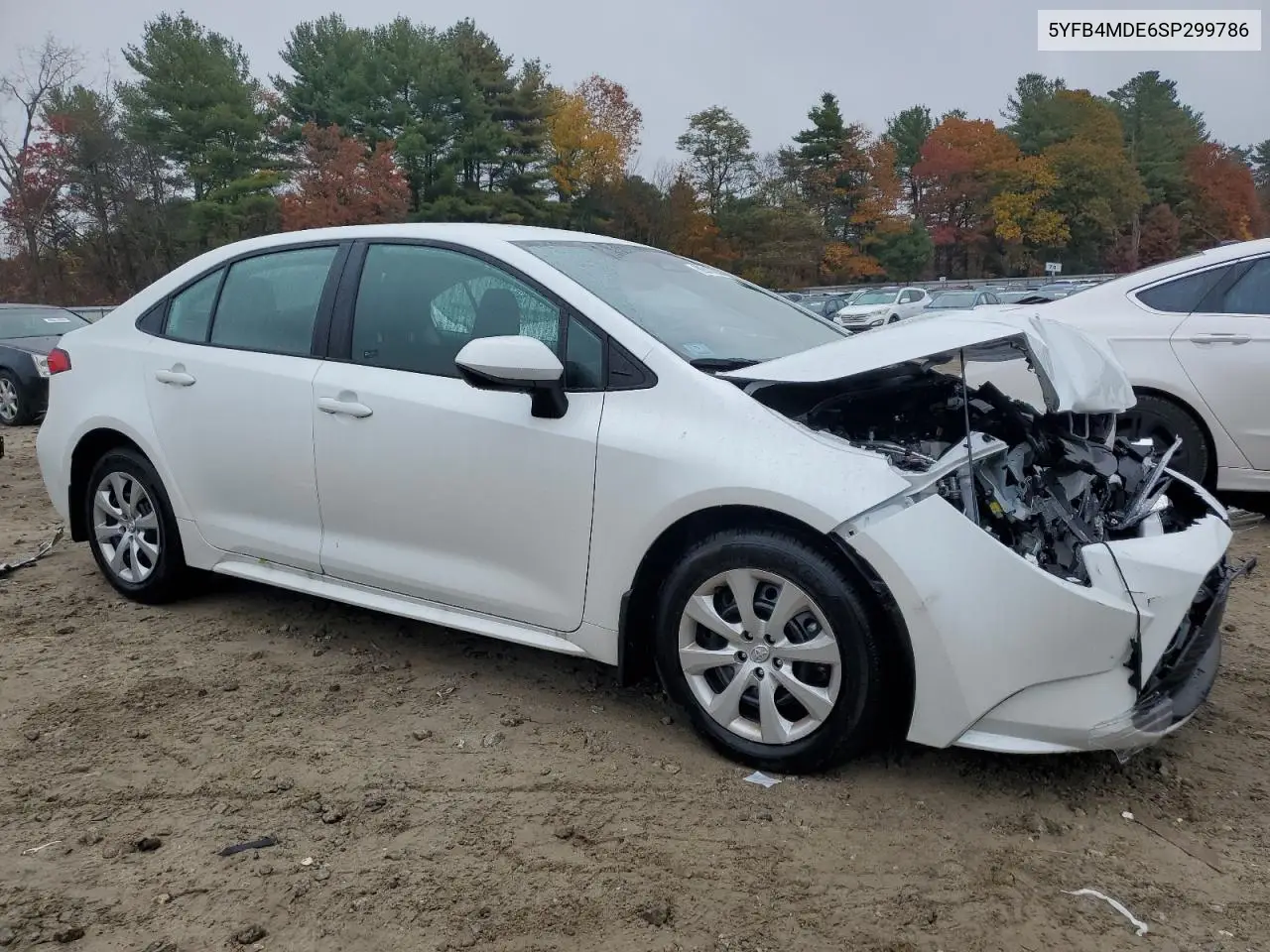 5YFB4MDE6SP299786 2025 Toyota Corolla Le