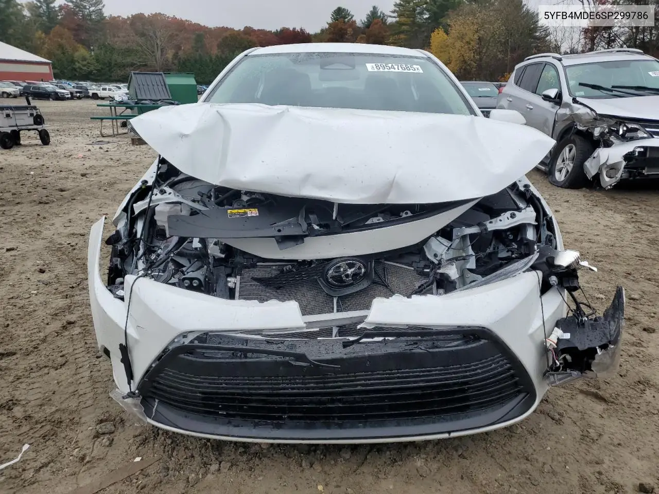 5YFB4MDE6SP299786 2025 Toyota Corolla Le