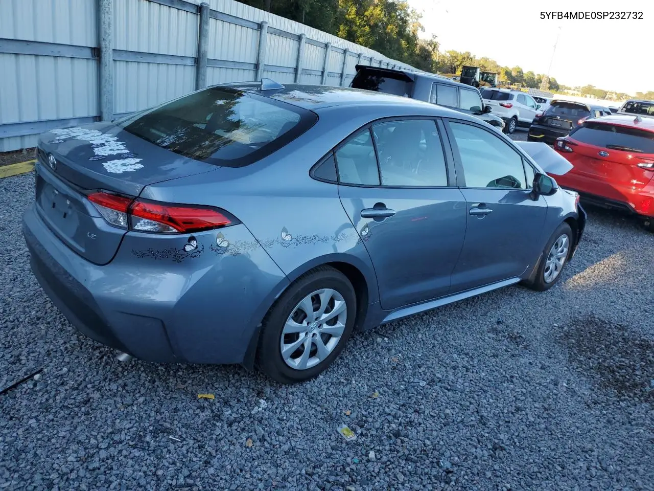 5YFB4MDE0SP232732 2025 Toyota Corolla Le