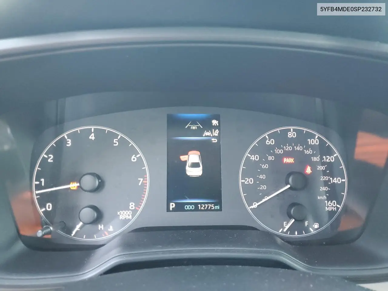 5YFB4MDE0SP232732 2025 Toyota Corolla Le