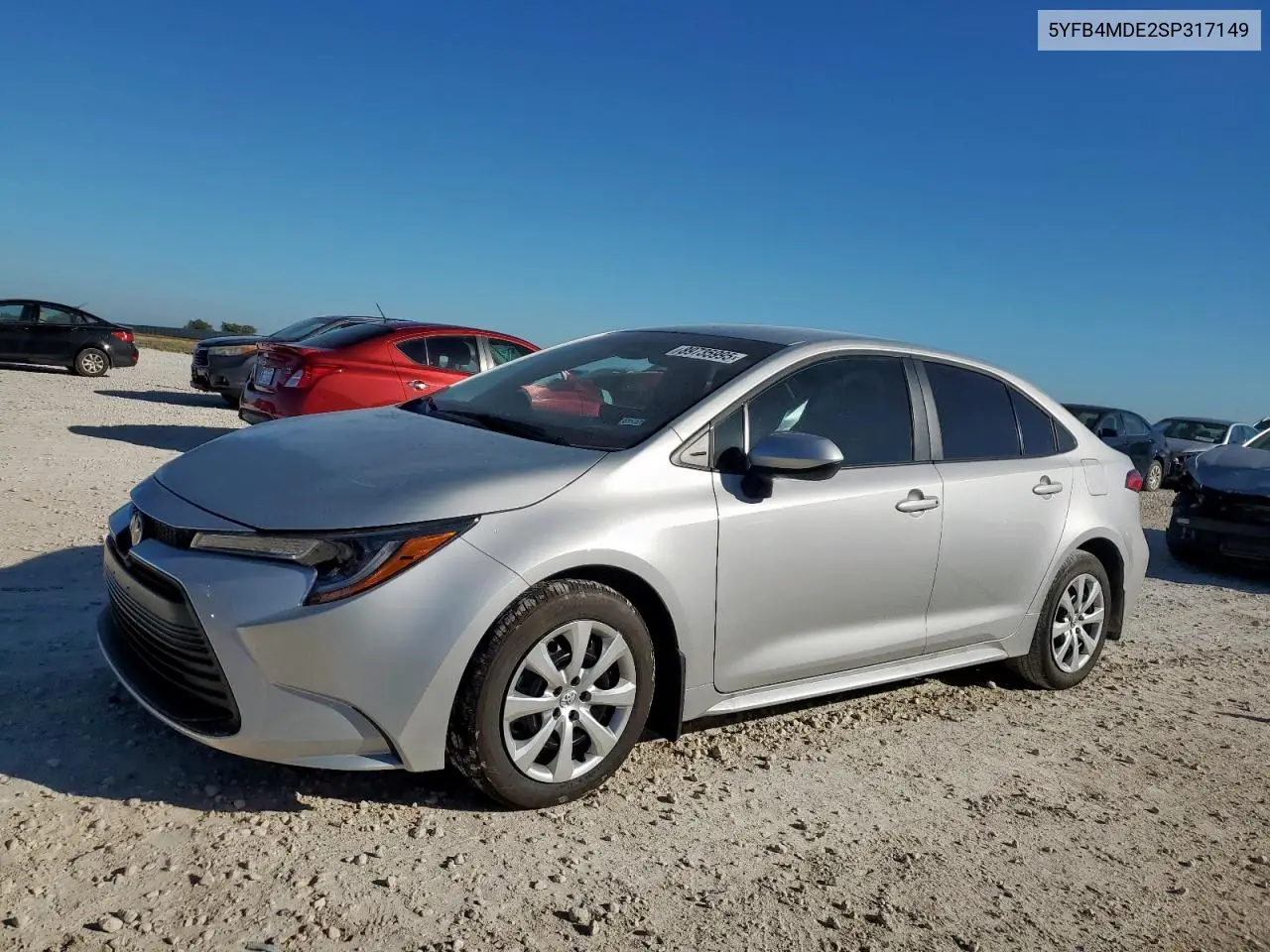 5YFB4MDE2SP317149 2025 Toyota Corolla Le